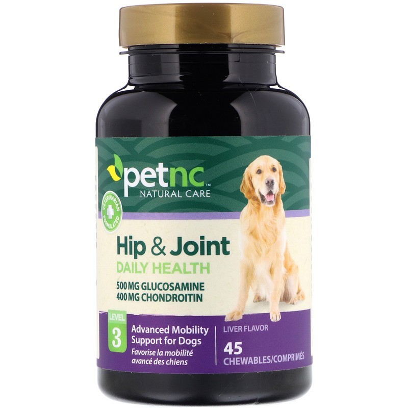 

Хондропротектор для собак petnc NATURAL CARE 3-уровня для бедер и суставов со вкусом печени 45 табл