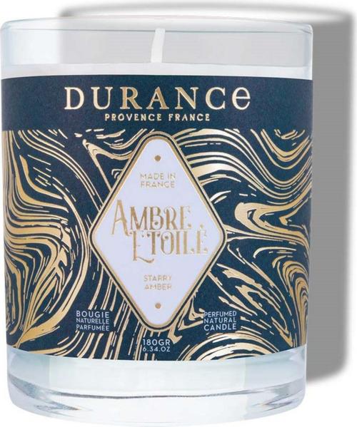 

Ароматическая свеча из натурального воска Durance Perfumed Handcraft Candle 180 г Звездная амбра