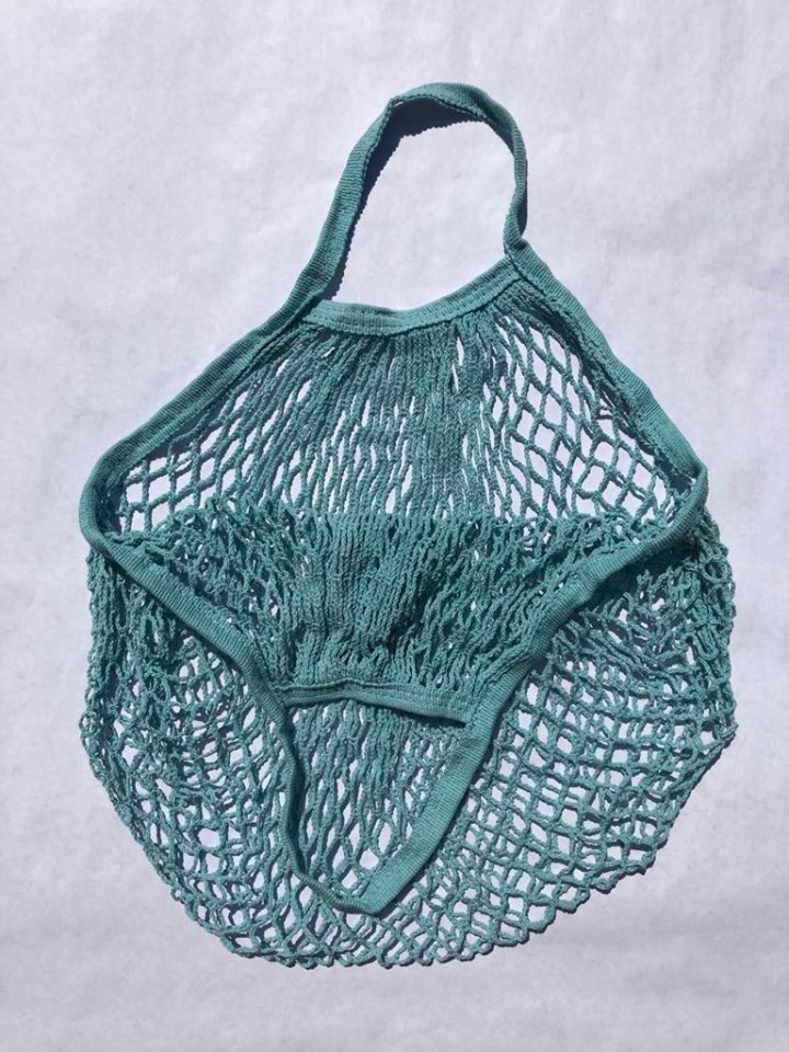

Сумка авоська TrendBag 2019 ручка 25 см блакитна