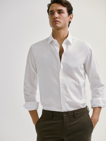 

Сорочка Massimo Dutti 0100/234/250SK 40 білий