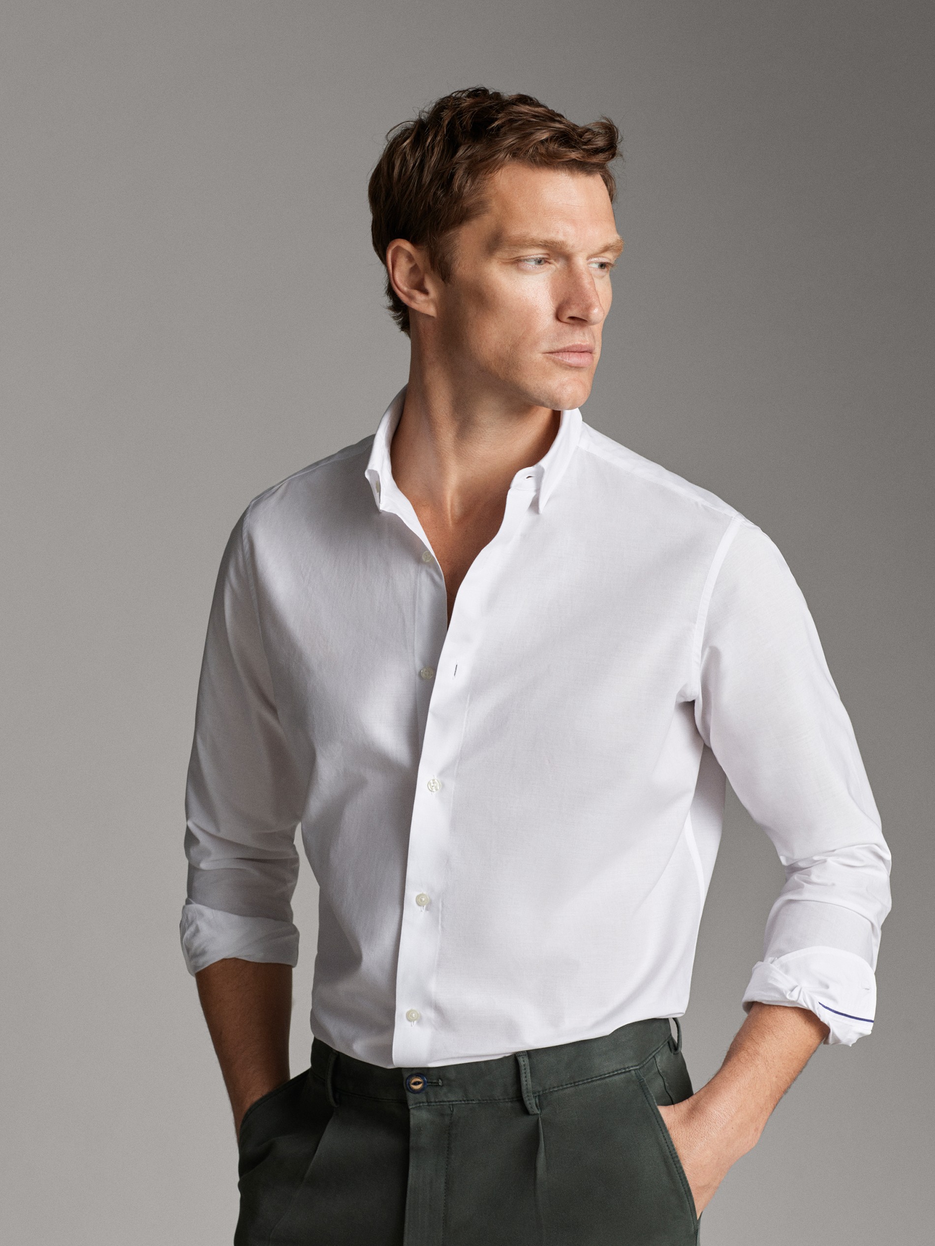 

Сорочка Massimo Dutti 0199/101/250SK S білий