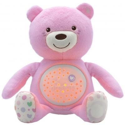 

Развивающая игрушка Chicco Медвежонок музыкальный розовый (08015.10)