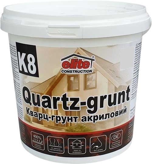 

Кварц - Грунт акриловый Elite Construction 7 кг