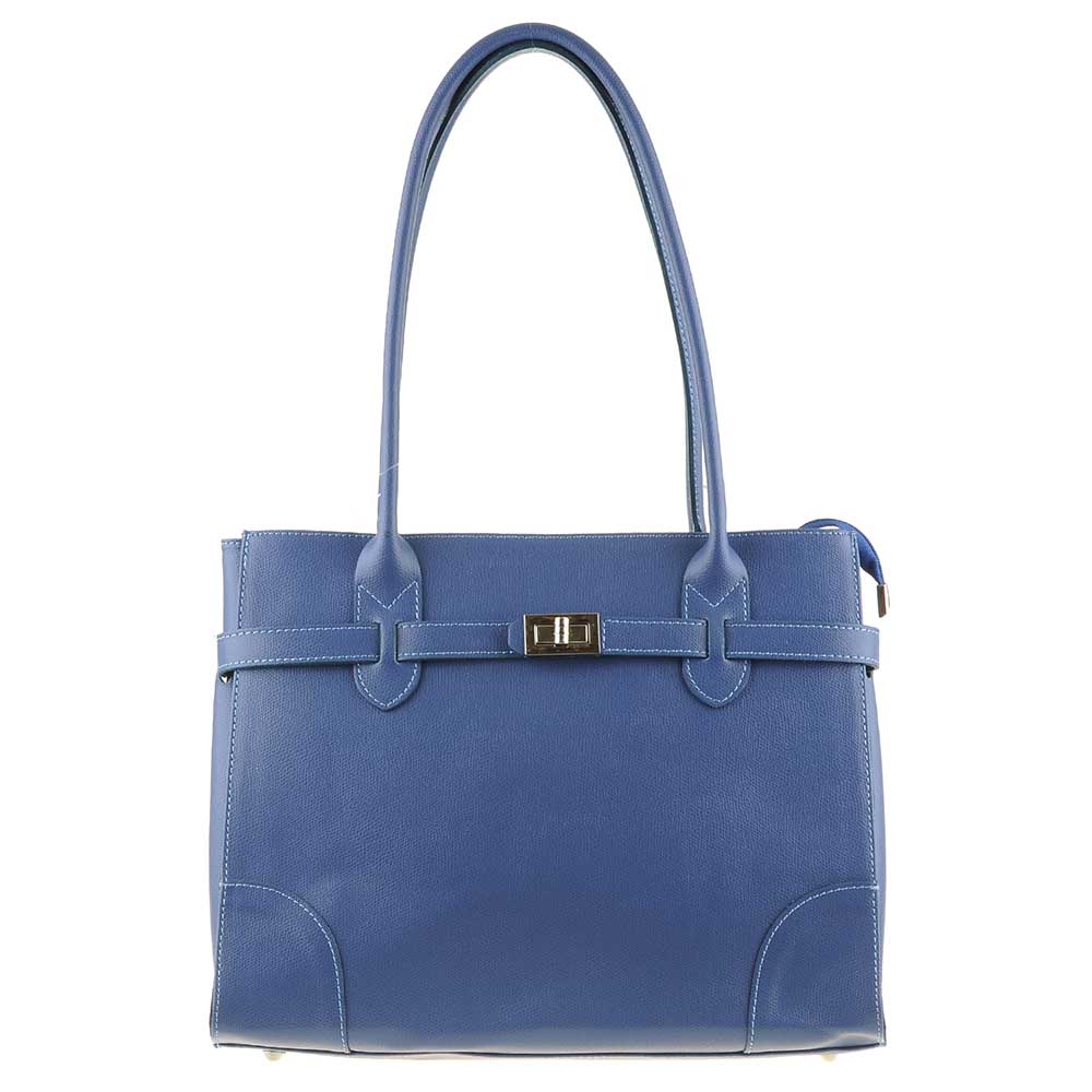 

Деловая Сумка Italian Bags 3342_blue Кожаная Синий