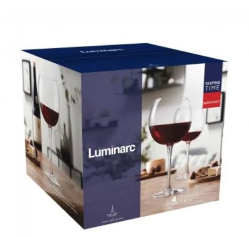 

Набор бокалов для вина Luminarc Tasting Time Burgundy 650мл 4 шт MLM-P6816-1