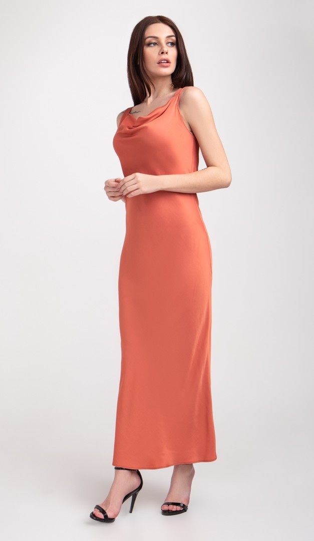

Сарафан HELENA 1582  теракотовий, Сарафан HELENA 1582 48 теракотовий