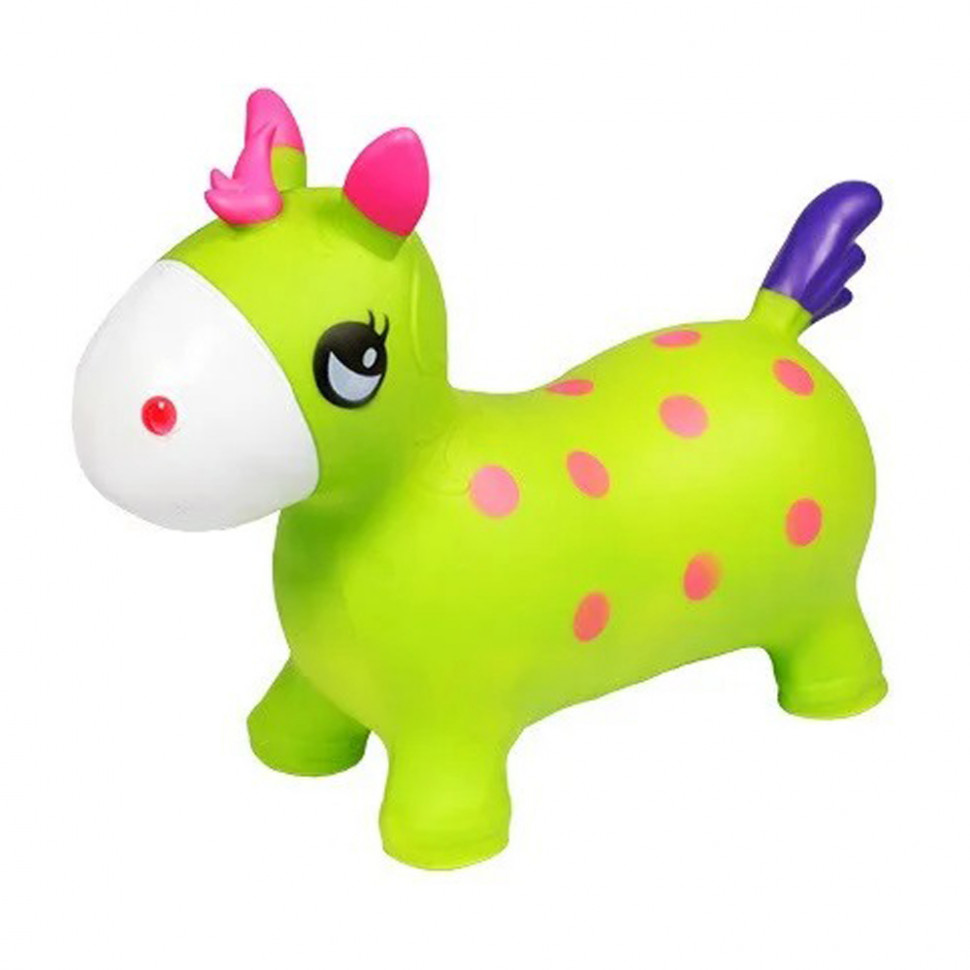 

Детский прыгун-лошадка Bambi с рожками (Green) (BT-RJ-0065(Green))