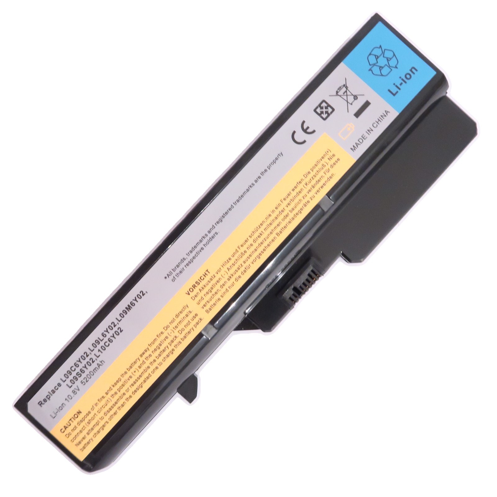 Аккумулятор батарея для LENOVO L09M6Y02 L09N6Y02 L09S6Y02 5200mAh 10.8 ...