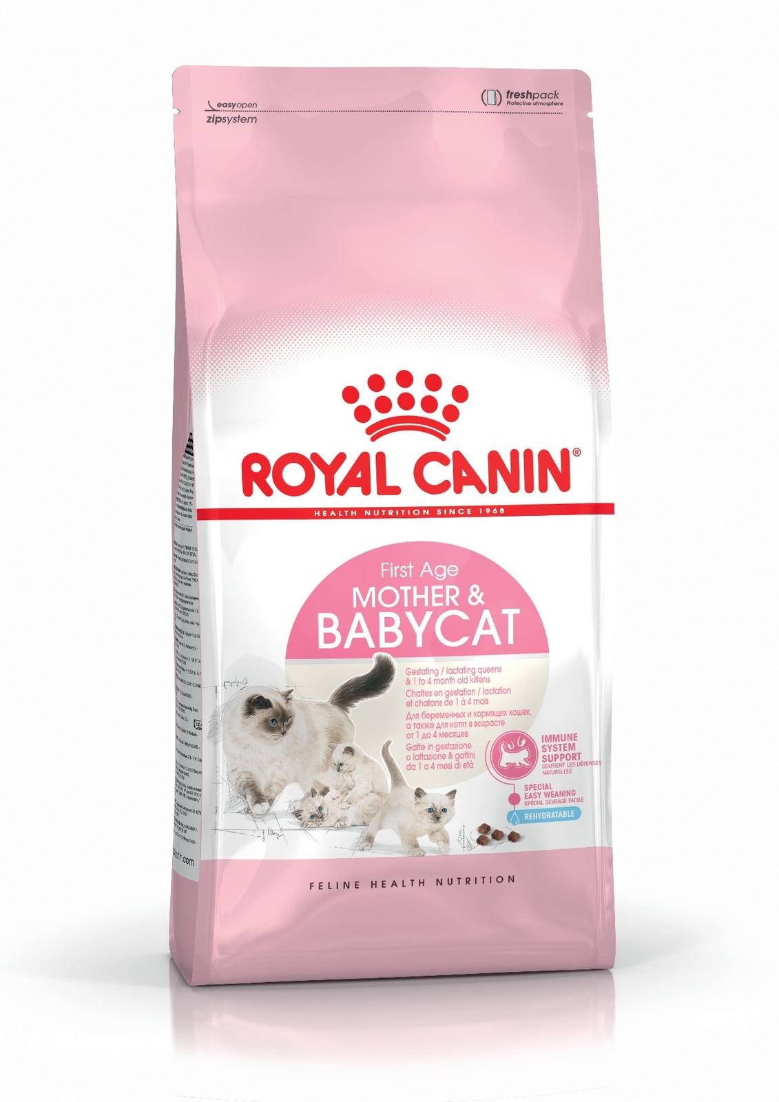 

Сухой корм Royal Canin Mother & Babycat для котят в возрасте до 4 месяцев, а также для кошек в период беременности 10 кг