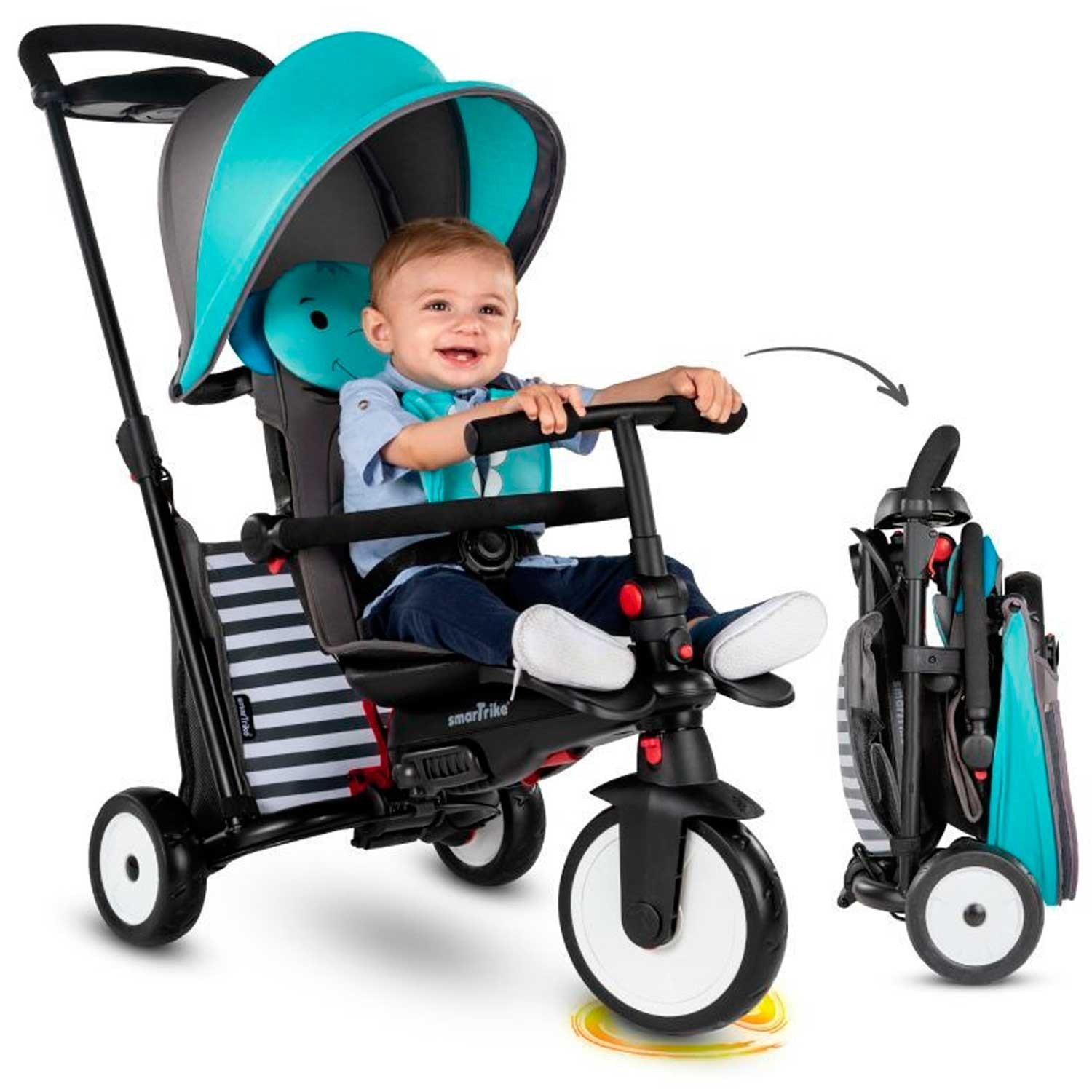 

Складной трехколесный велосипед Smart Trike Folding Trike STR 5 7в1 Слоник (STR5053100)
