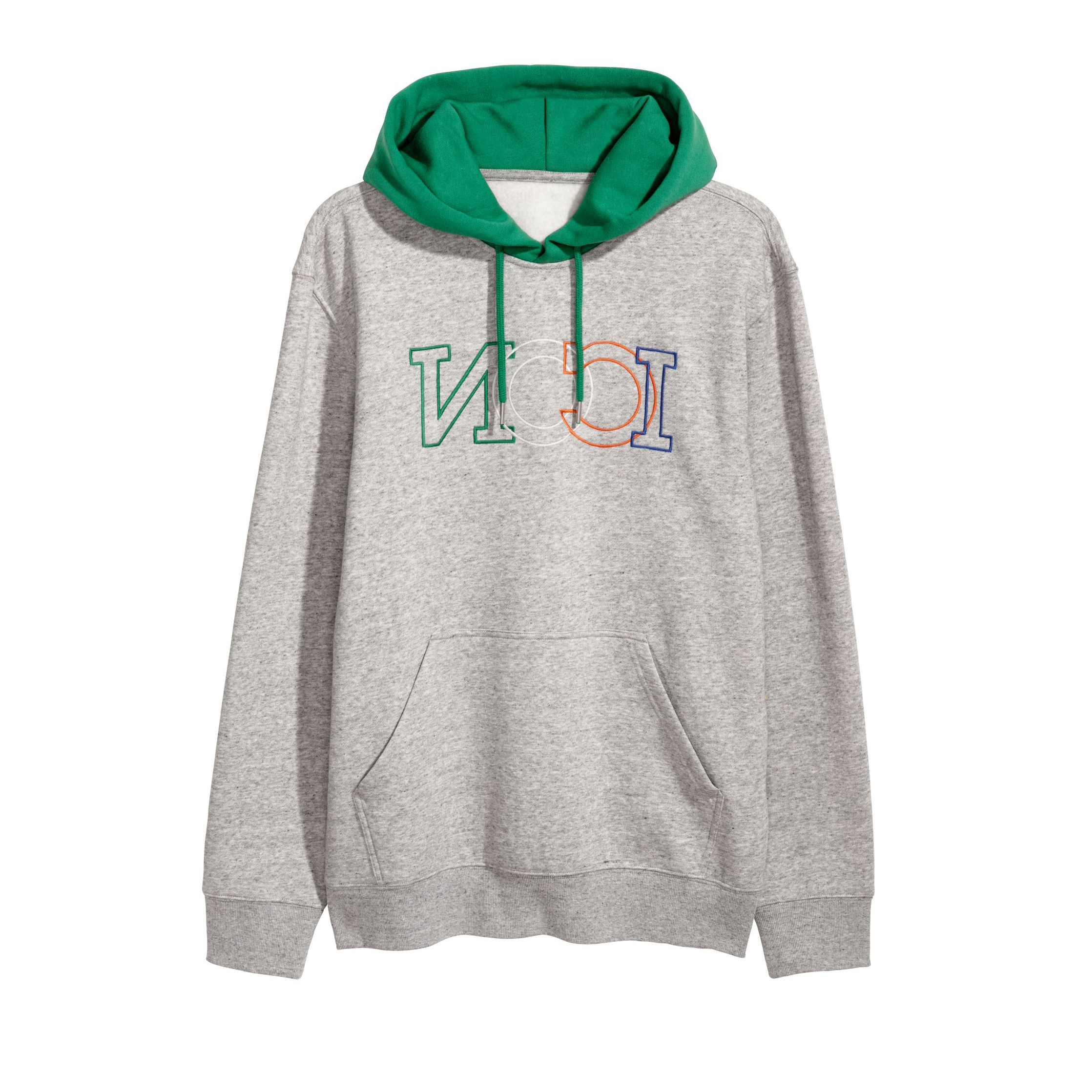 

Худи H&M 307-5103986 L Серое