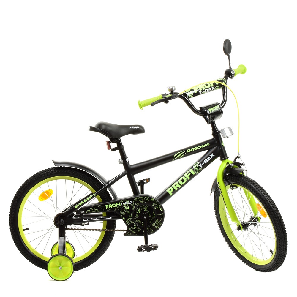 

Велосипед Profi 18" Dino Y1871-1 Black Lime (Y1871-1)