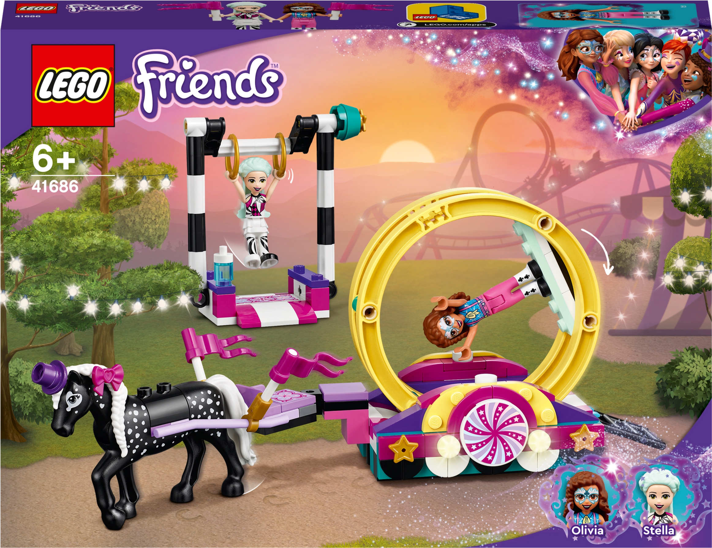 

Конструктор LEGO Friends Волшебная акробатика 223 детали (41686)