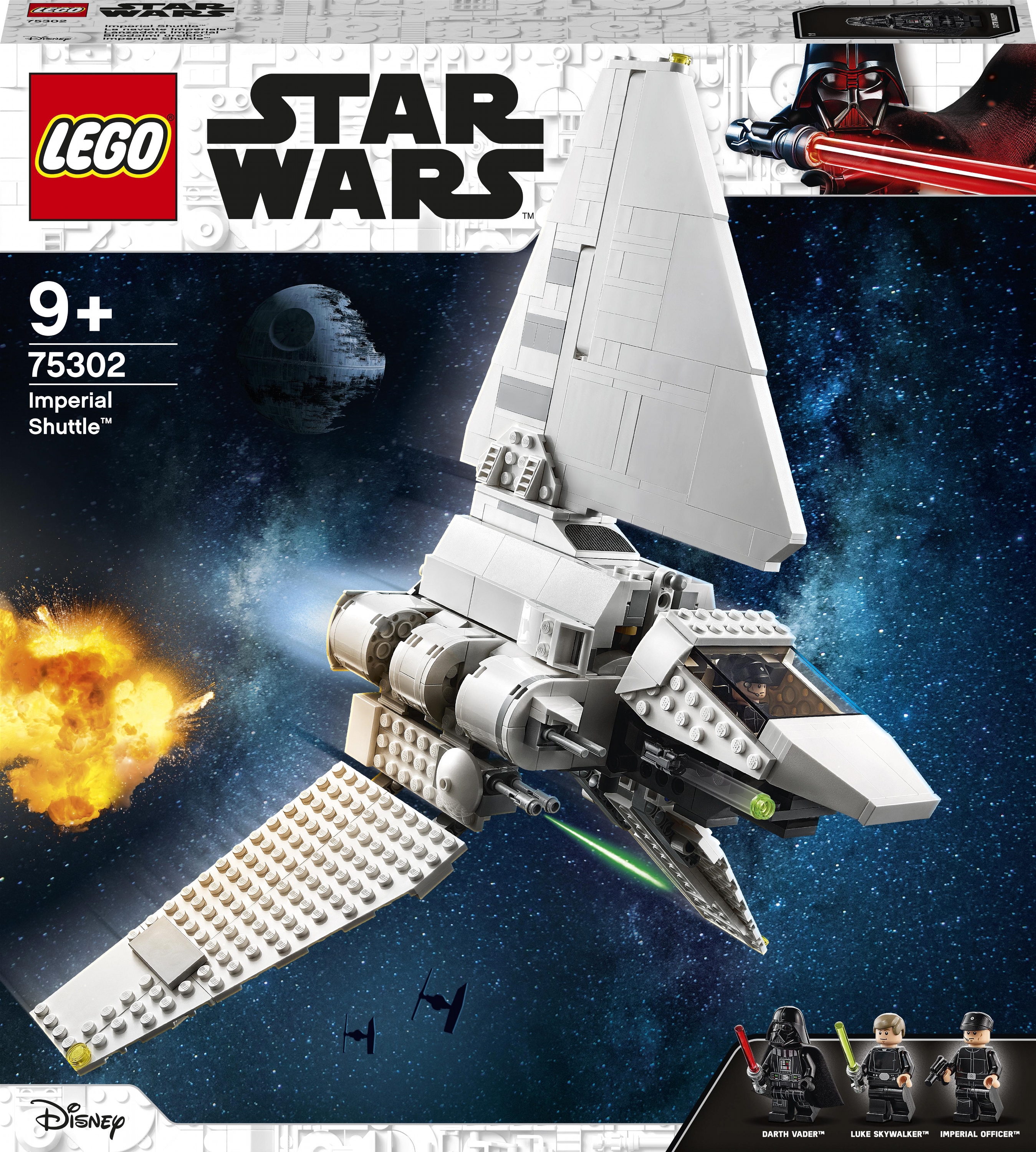 Акція на Конструктор LEGO Star Wars Имперский шаттл 660 деталей (75302) від Rozetka UA