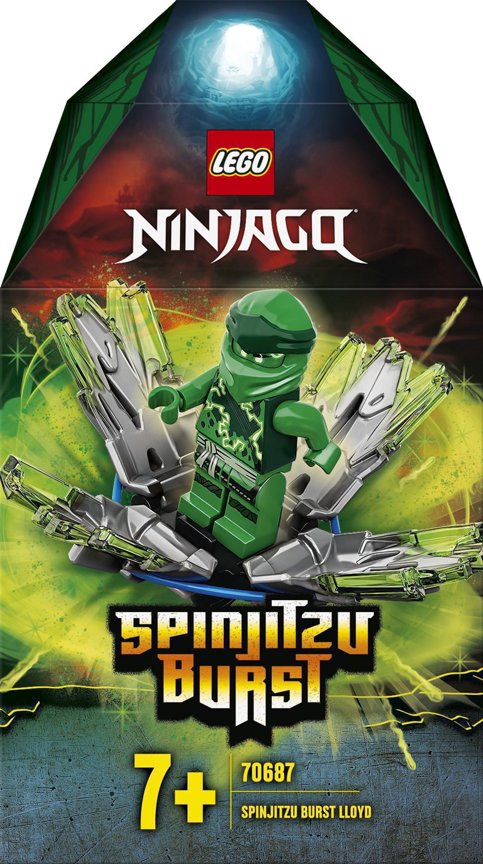 

Конструктор LEGO Ninjago Шквал Кружитцу — Ллойд 48 деталей (70687)