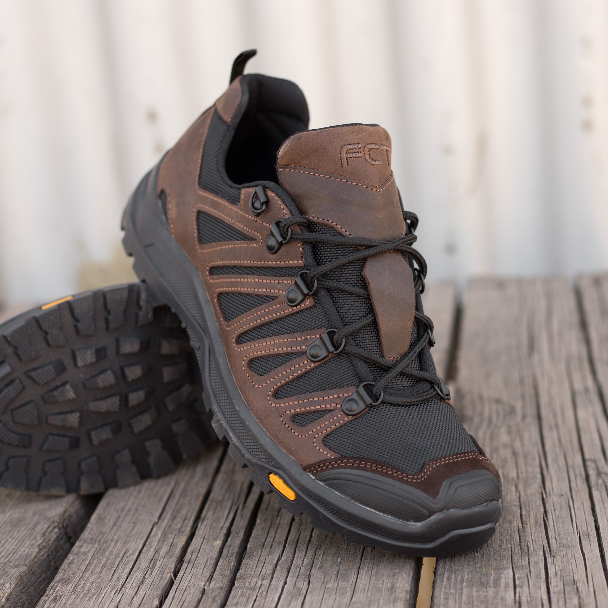 

Кроссовки FCTdesign тактические Viking кожа Crazy horse 44 коричневые