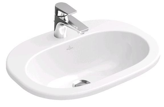 

Раковина овальная VILLEROY&BOCH O.Novo 41615601
