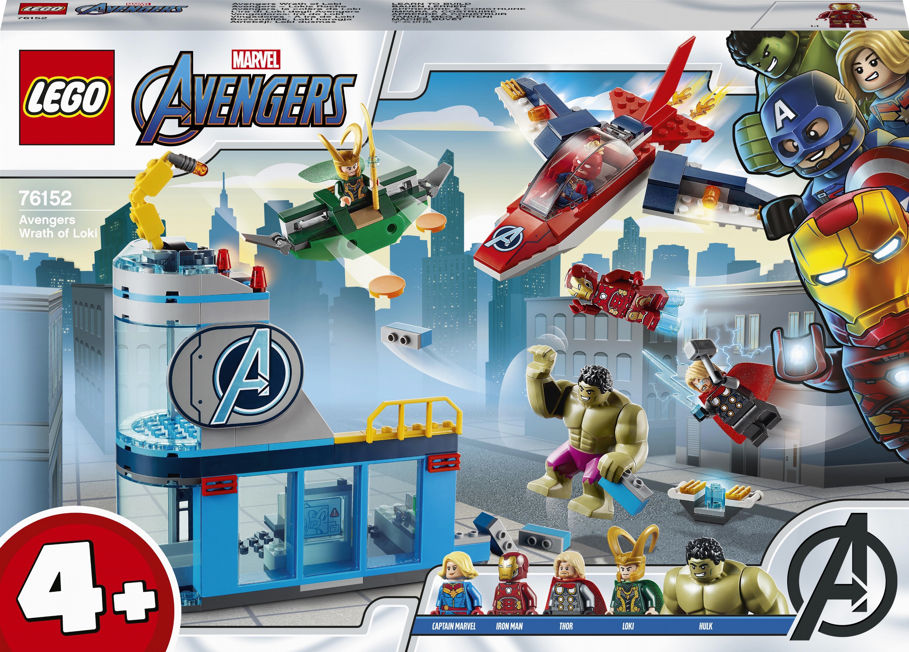 Акция на Конструктор LEGO Super Heroes Мстители: гнев Локи 223 детали (76152) от Rozetka UA