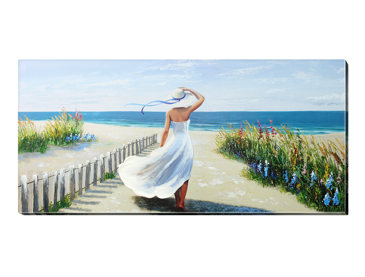 

Картина на холсте 3D SvitArt Si-867 55х115 см