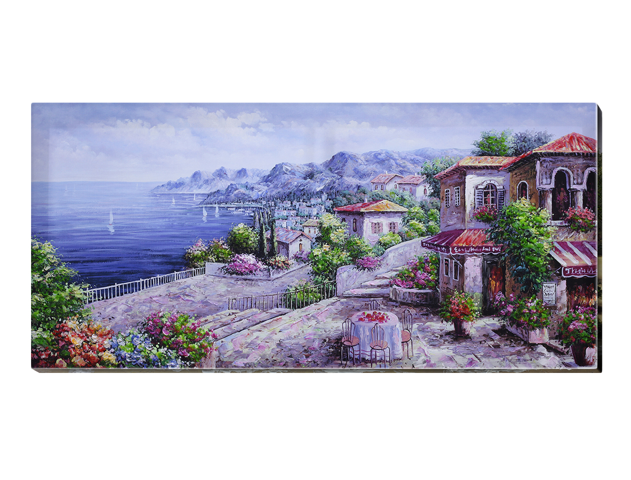 

Картина на холсте SvitArt 3D 55x115 см А-331