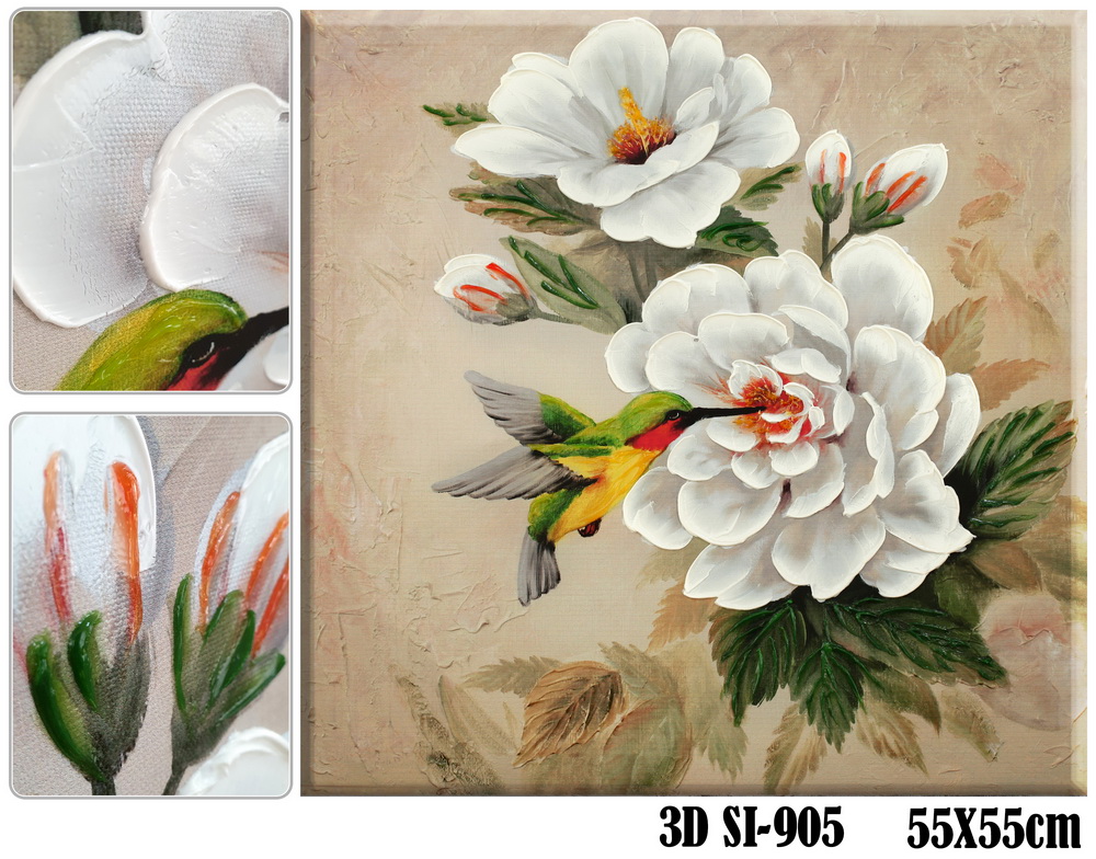 

Картина на холсте 3D SvitArt Si-905 55х55 см