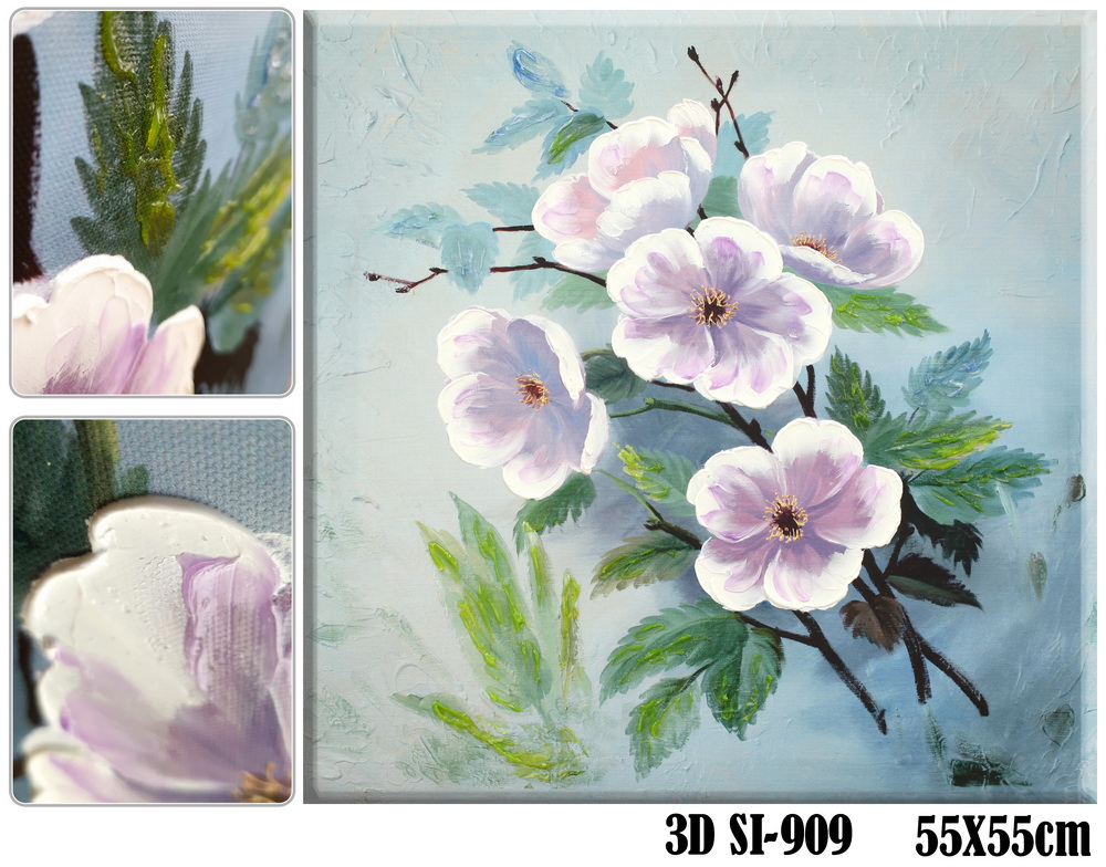 

Картина на холсте 3D SvitArt Si-909 55х55 см