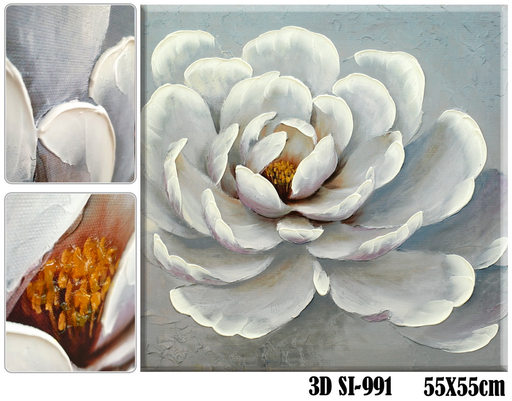 

Картина на холсте 3D SvitArt Si-991 55х55 см