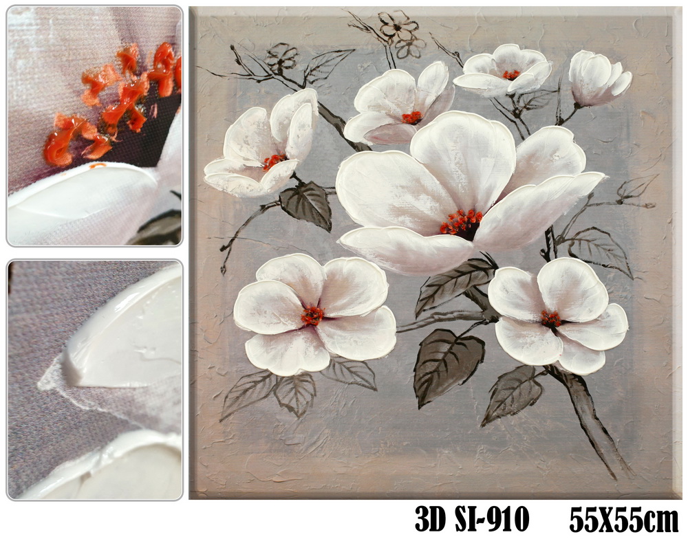 

Картина на холсте 3D SvitArt Si-910 55х55 см