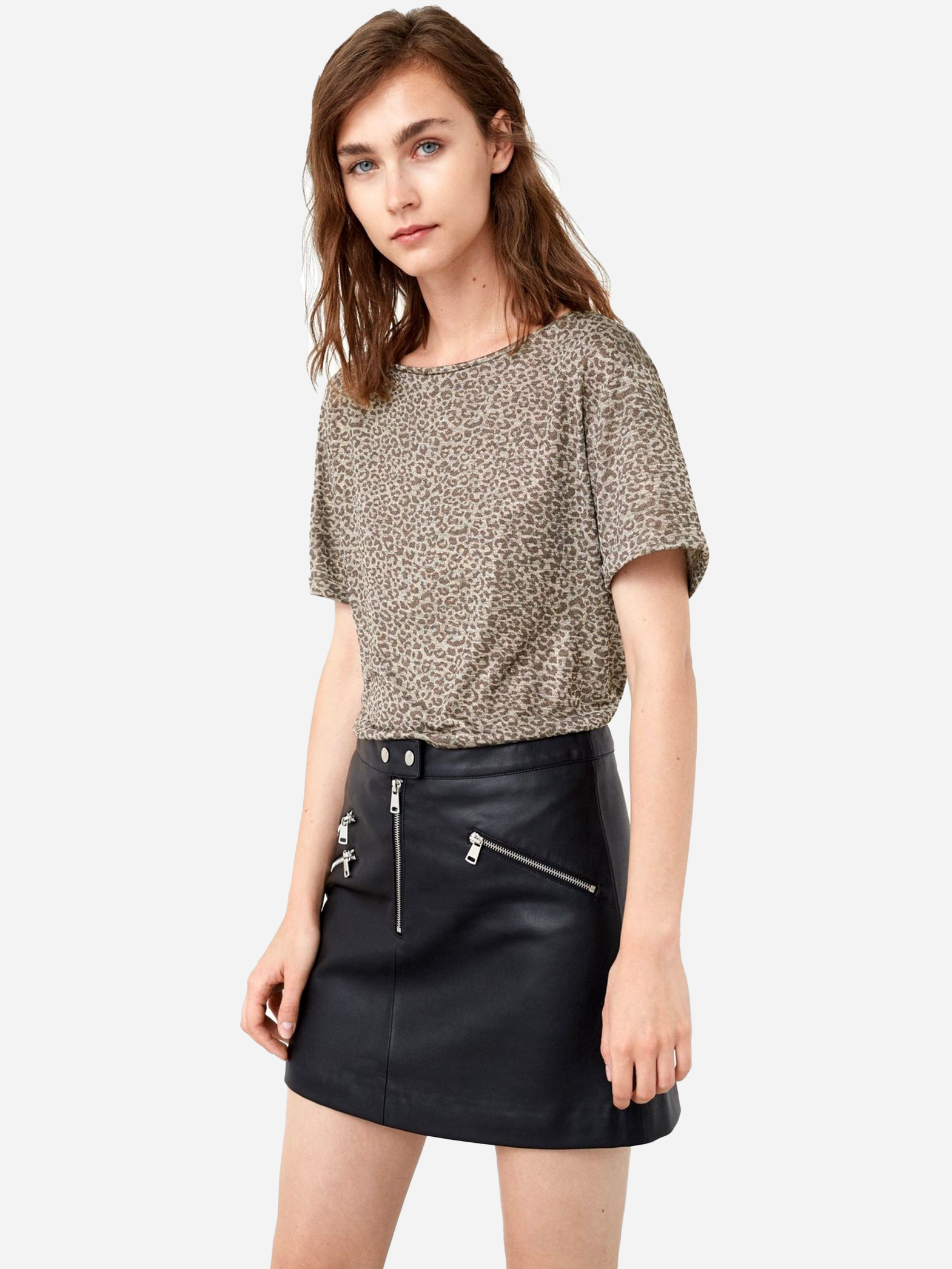 

Футболка Mango 73025610 XS Золотистая