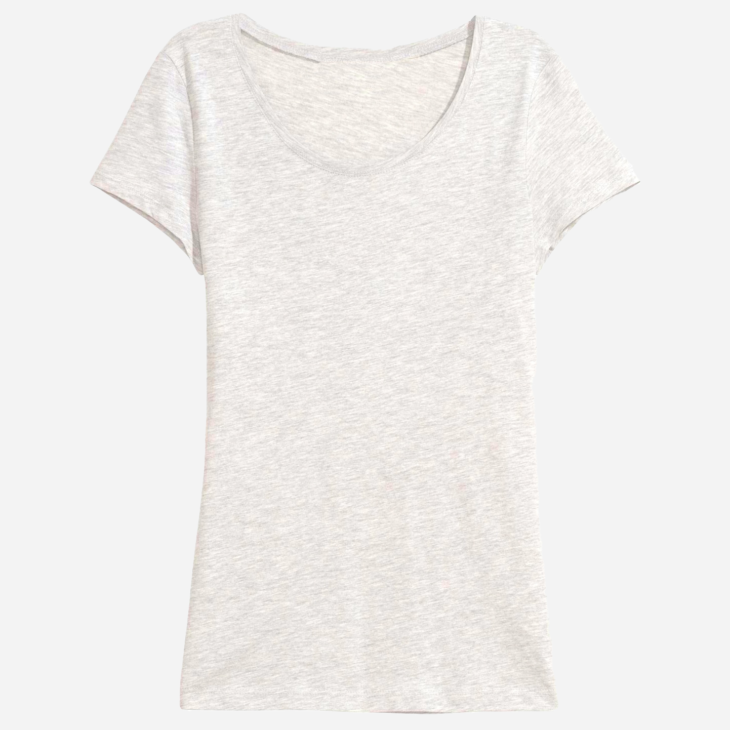 

Футболка H&M 0298243 M Серый меланж
