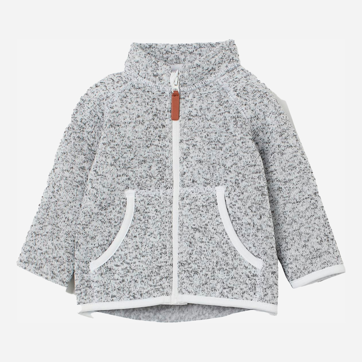 

Толстовка H&M 1706-9364272 92 см Светло-серый/Меланж