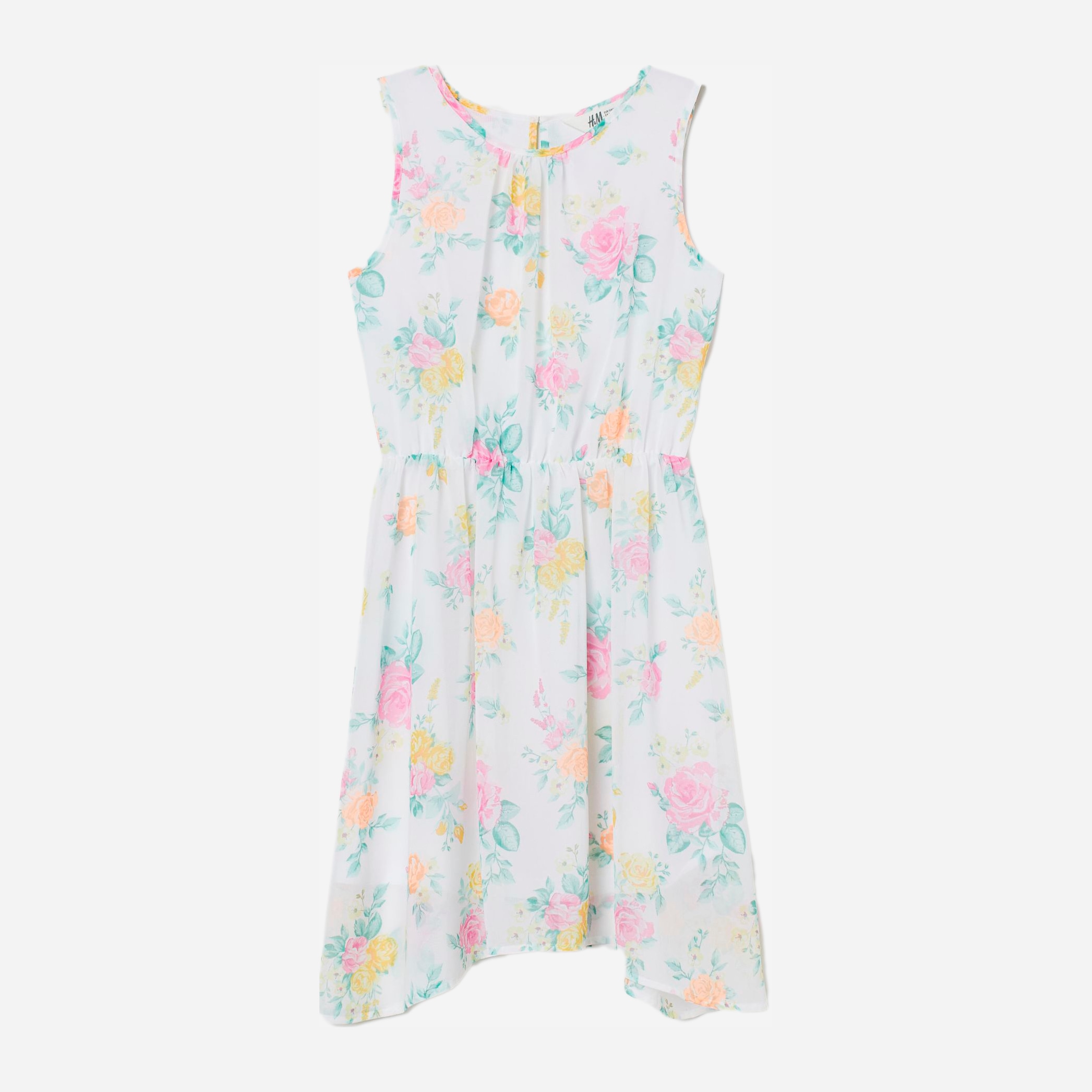 

Платье H&M 2505-8134241 146-152 см Белый/Цветы (hm01611203412)