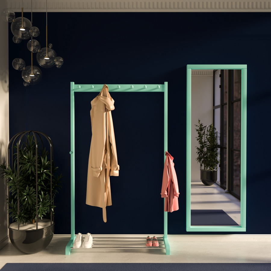 

Прихожая Fenster Невада 9 Бирюзовая