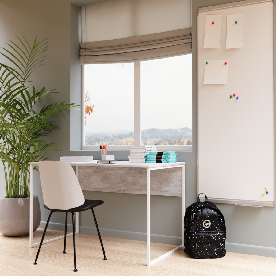 

Письменный стол Fenster Школьный Белый 74x120x60 ДСП Урбан