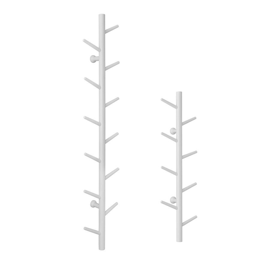 

Вешалка настенная деревянная Fenster NVD-01 Белая