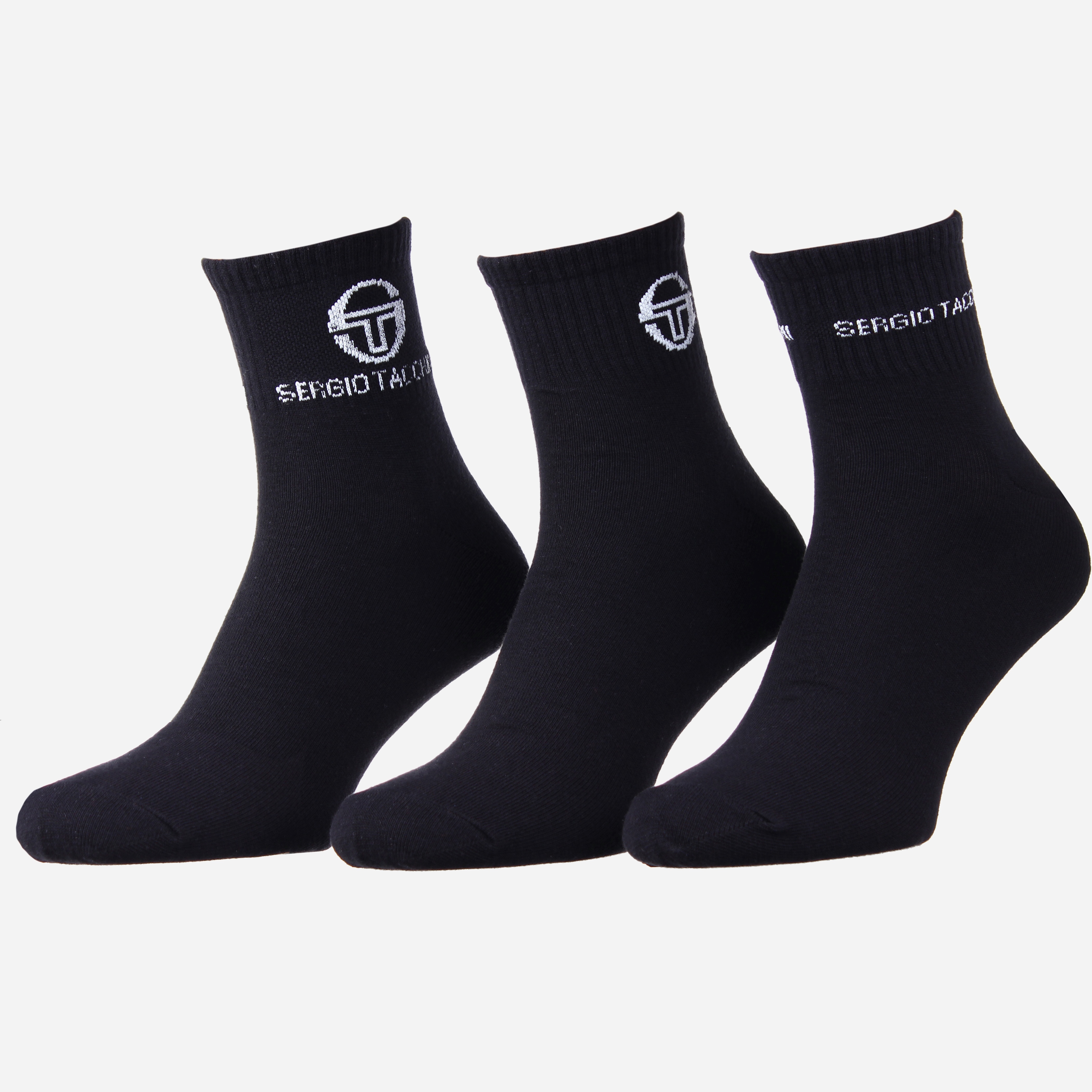 

Набор носков Sergio Tacchini 93241341-2 - 3 пары Чёрный, Набор носков Sergio Tacchini 93241341-2 43-46 3 пары Чёрный