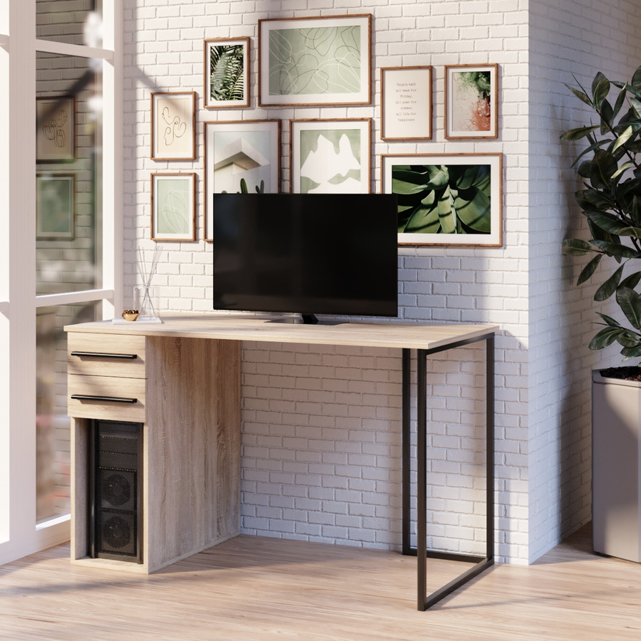 

Компьютерный стол Fenster Альянс 1 Дуб сонома 74x120x62