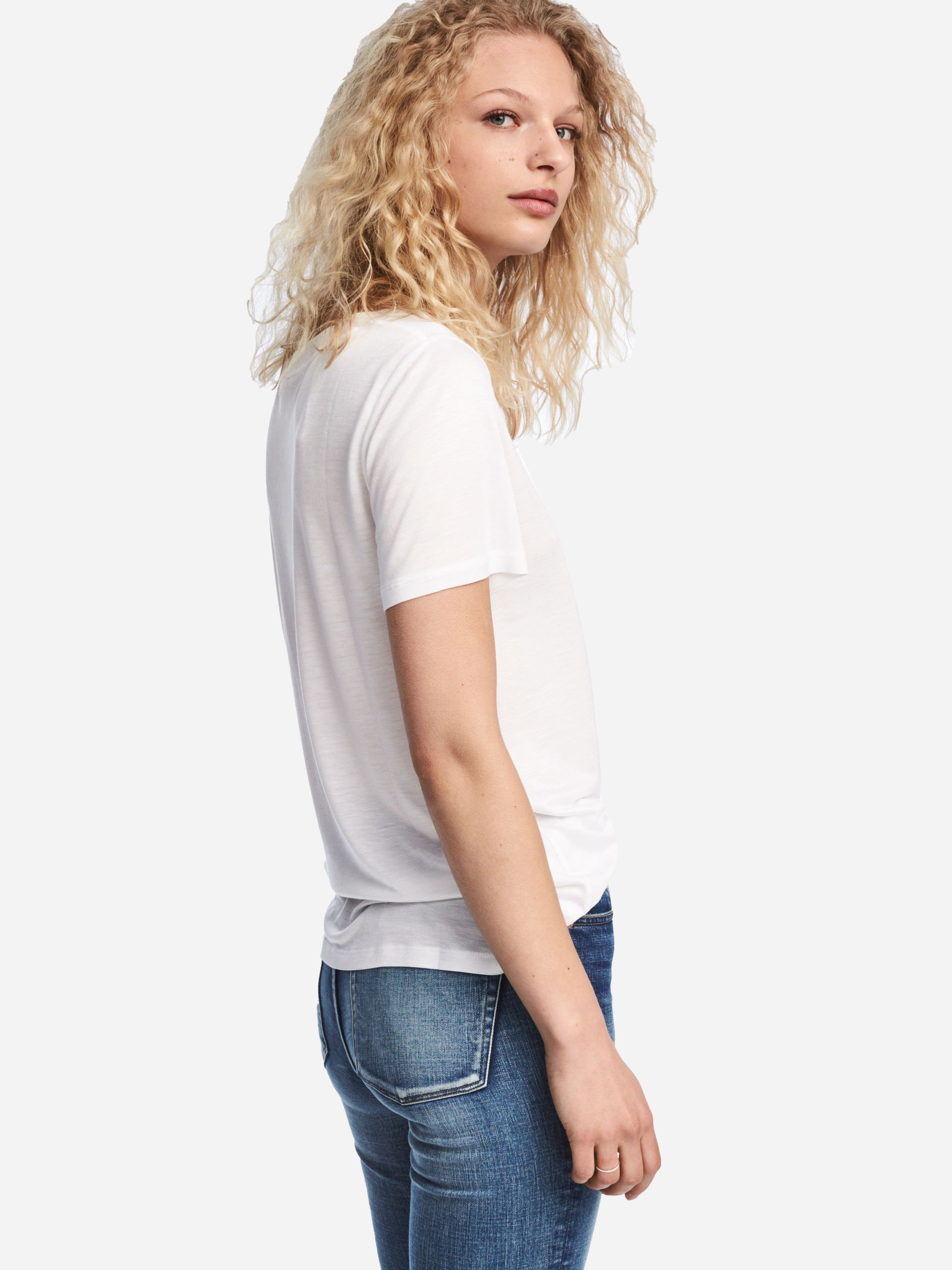 

Футболка H&M 5387016-ACTS XL Белая