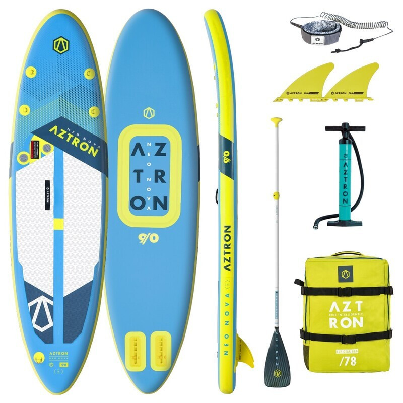 

Сапборд Aztron Neo Nova Compact All Around 9'0" 2021 - надувная доска для САП серфинга, sup board