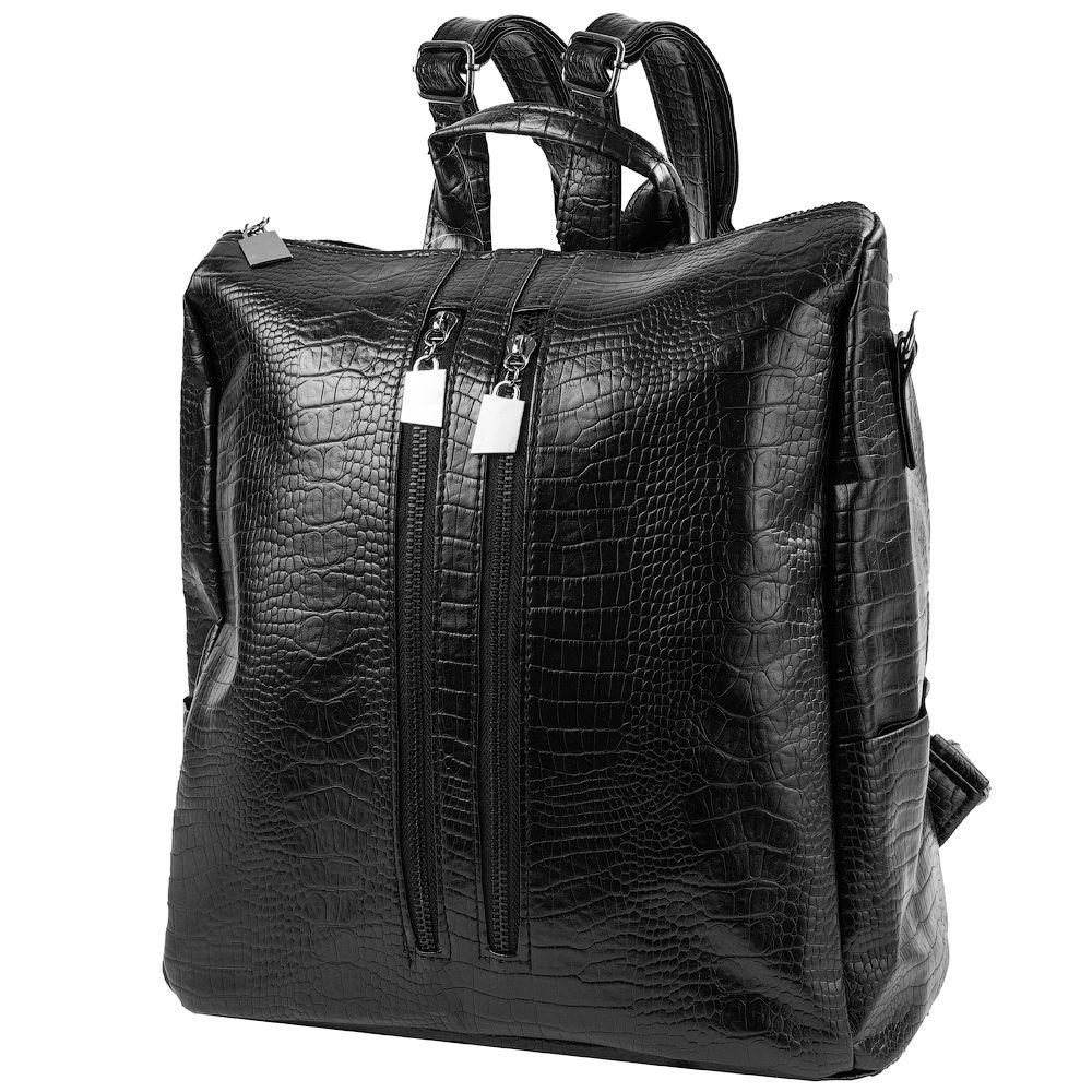 

Городской рюкзак женский Valiria Fashion 31х33х15,5 см Черный