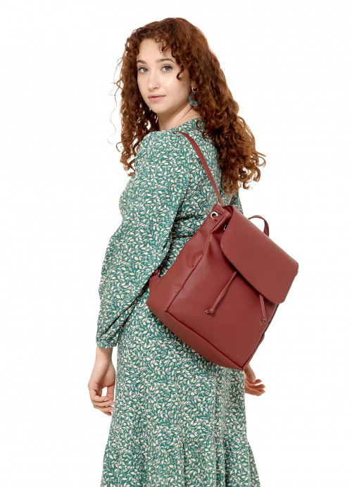 

Рюкзак женский Sambag 30х25х12 см Бордо