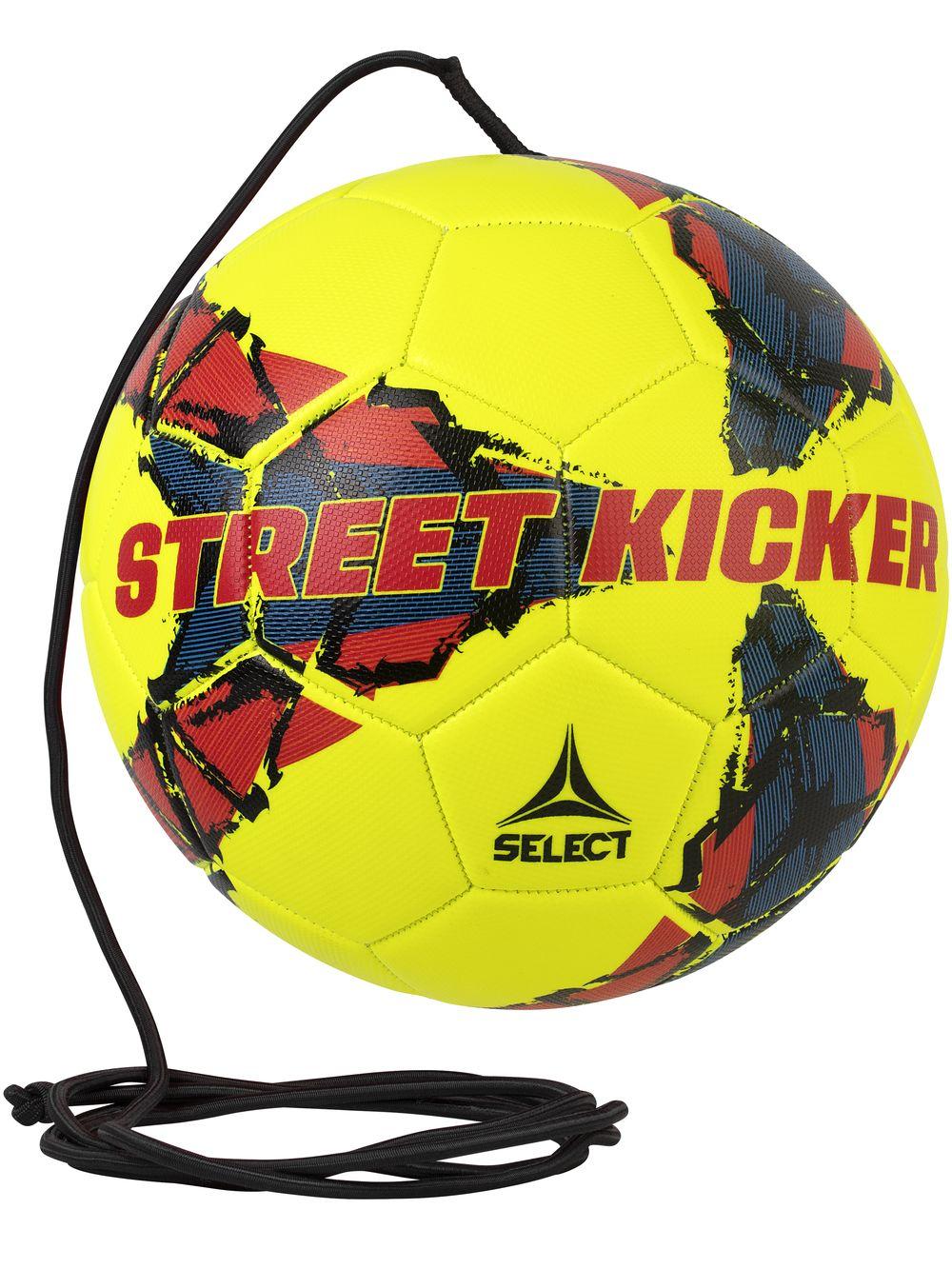 

М’яч футбольний SELECT Street Kicker №4 жовто-червоний