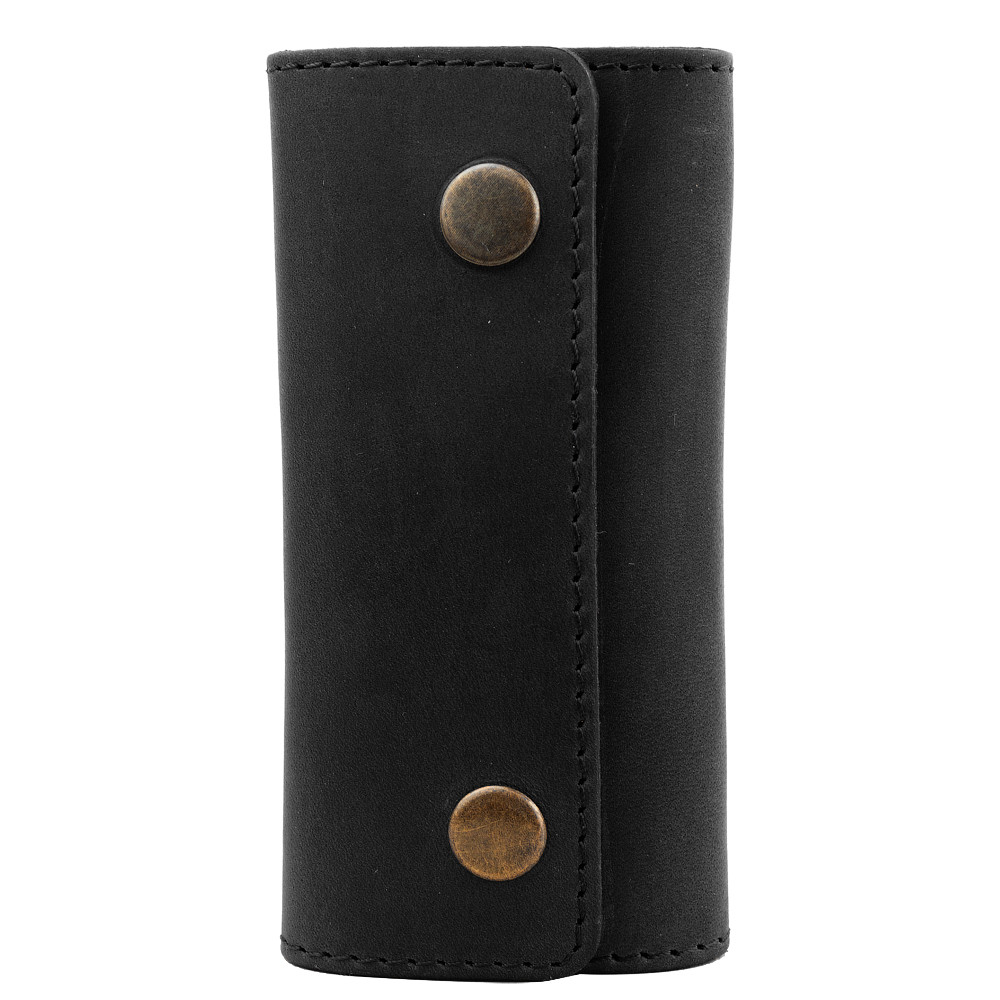 

Кожаная ключница мужская DNK Leather 5х11,5х2 см Синий