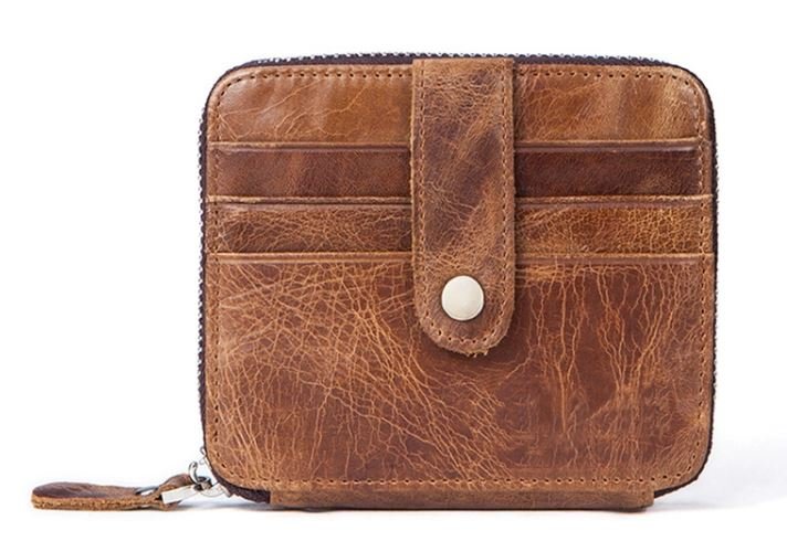 

Картхолдер кожаный Vintage 9,5х11х2,5 см Коричневый