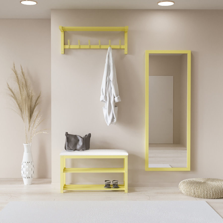 

Прихожая Fenster Валенсия Жёлто-белая