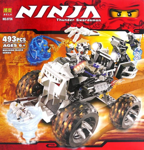 

Конструктор NINJA BELLA 9736