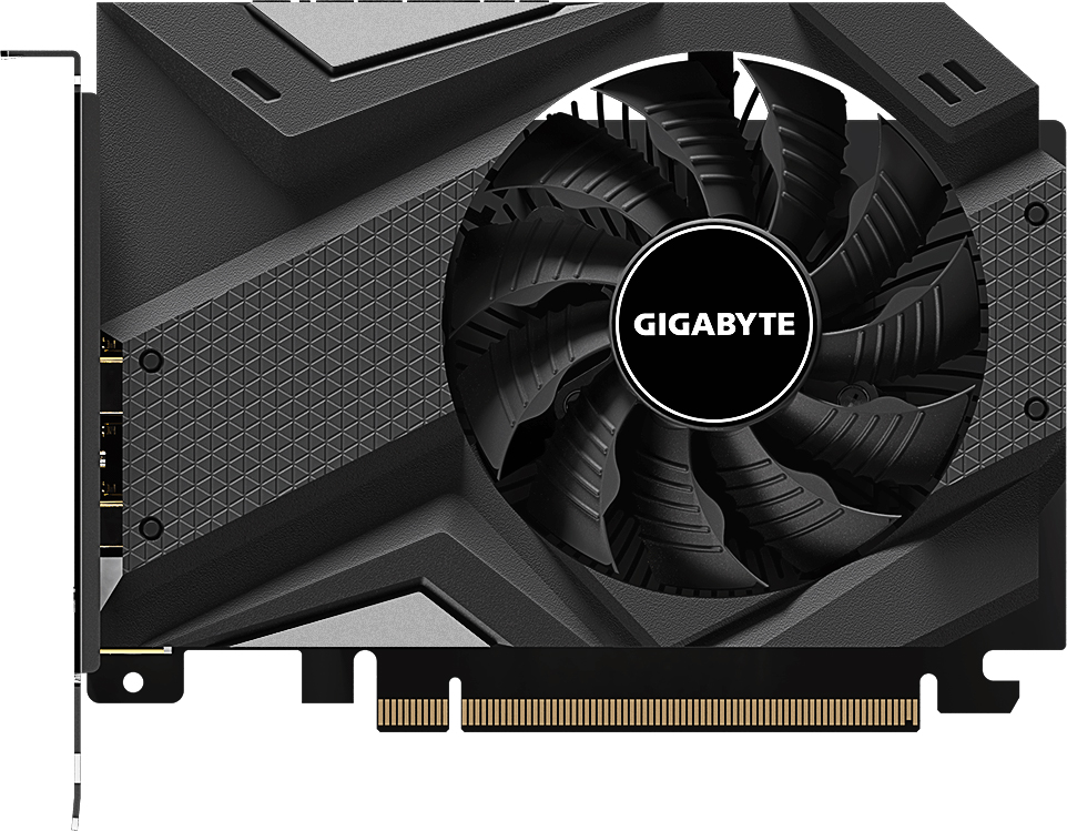 

Gigabyte PCI-Ex GeForce GTX 1650 Mini ITX 4GB GDDR5 (128bit) (1665/8002) (2 x HDMI, DisplayPort) (GV-N1650IX-4GD)