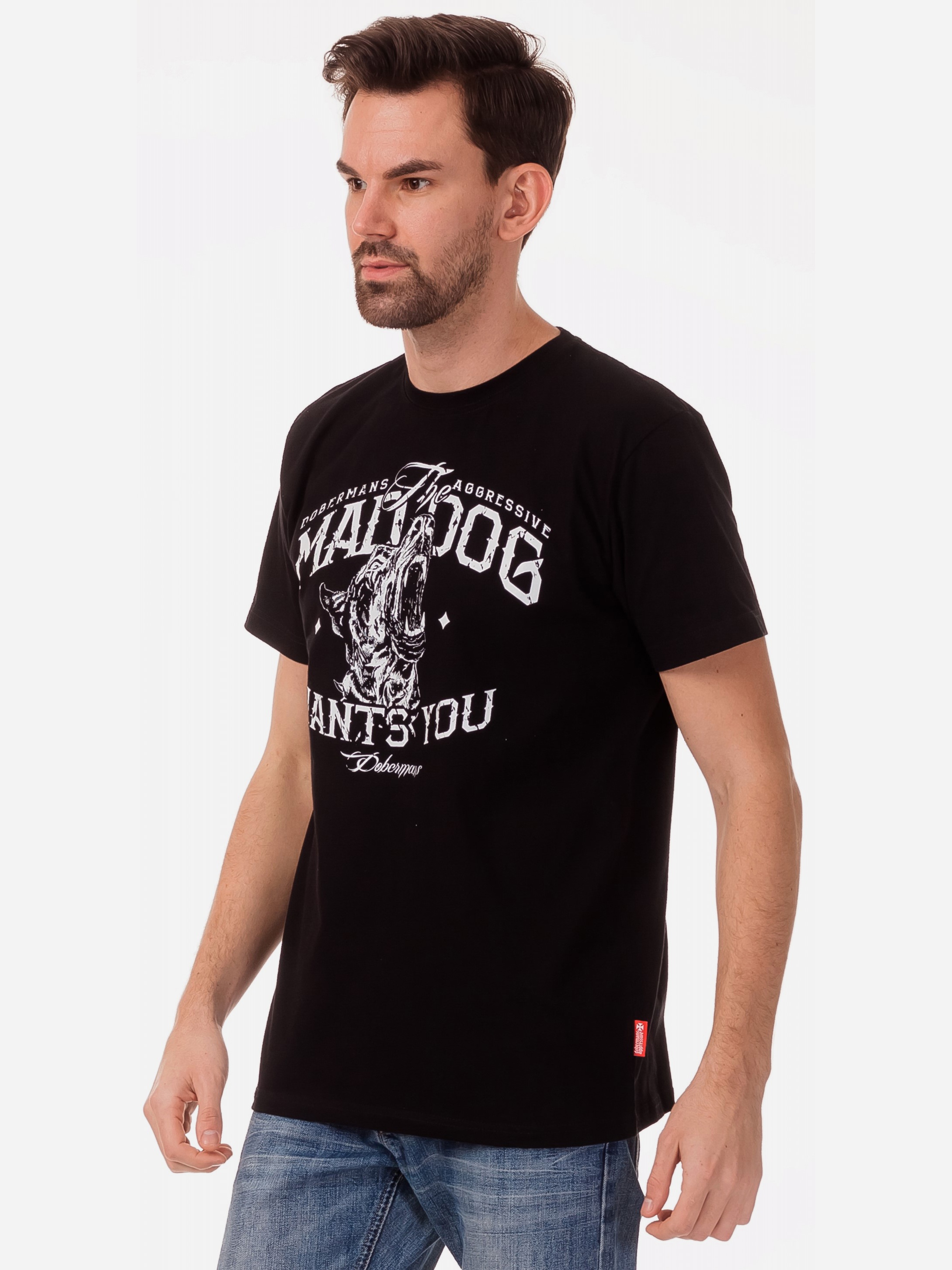 

Футболка Dobermans Aggressive Mad Dog TS69BK XXXL Черная
