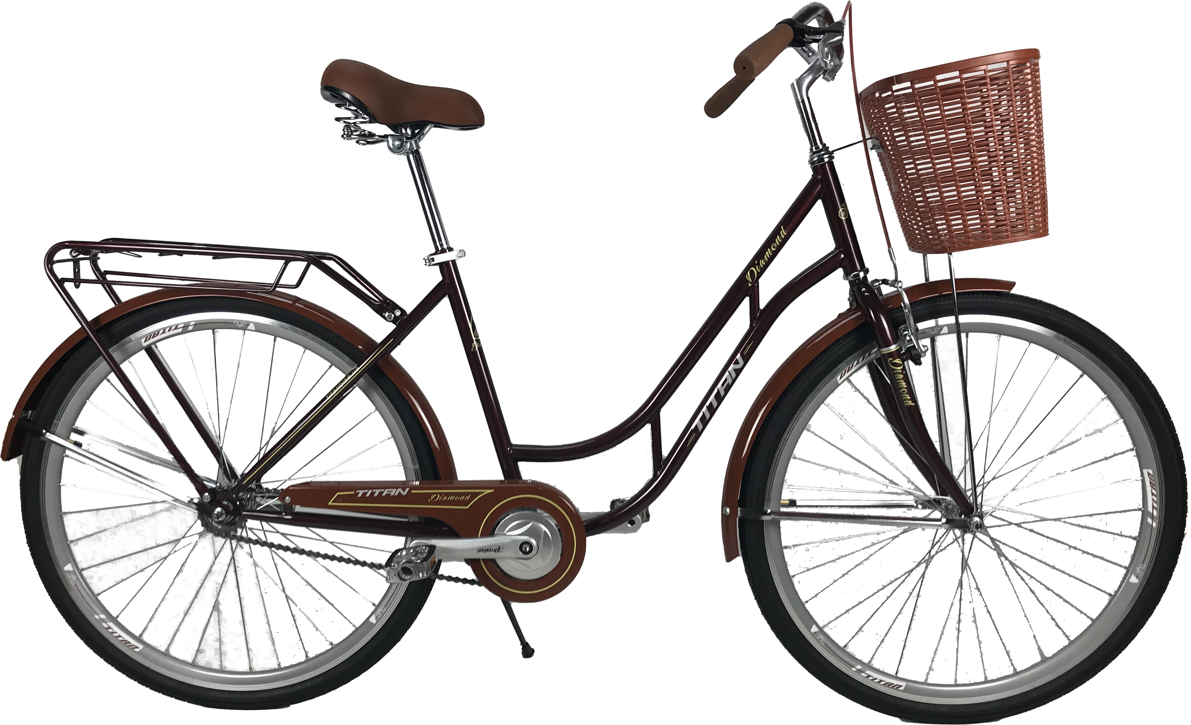 

Велосипед Titan Diamond 28" 19" 2021 Brown (28TWCT21-004012)