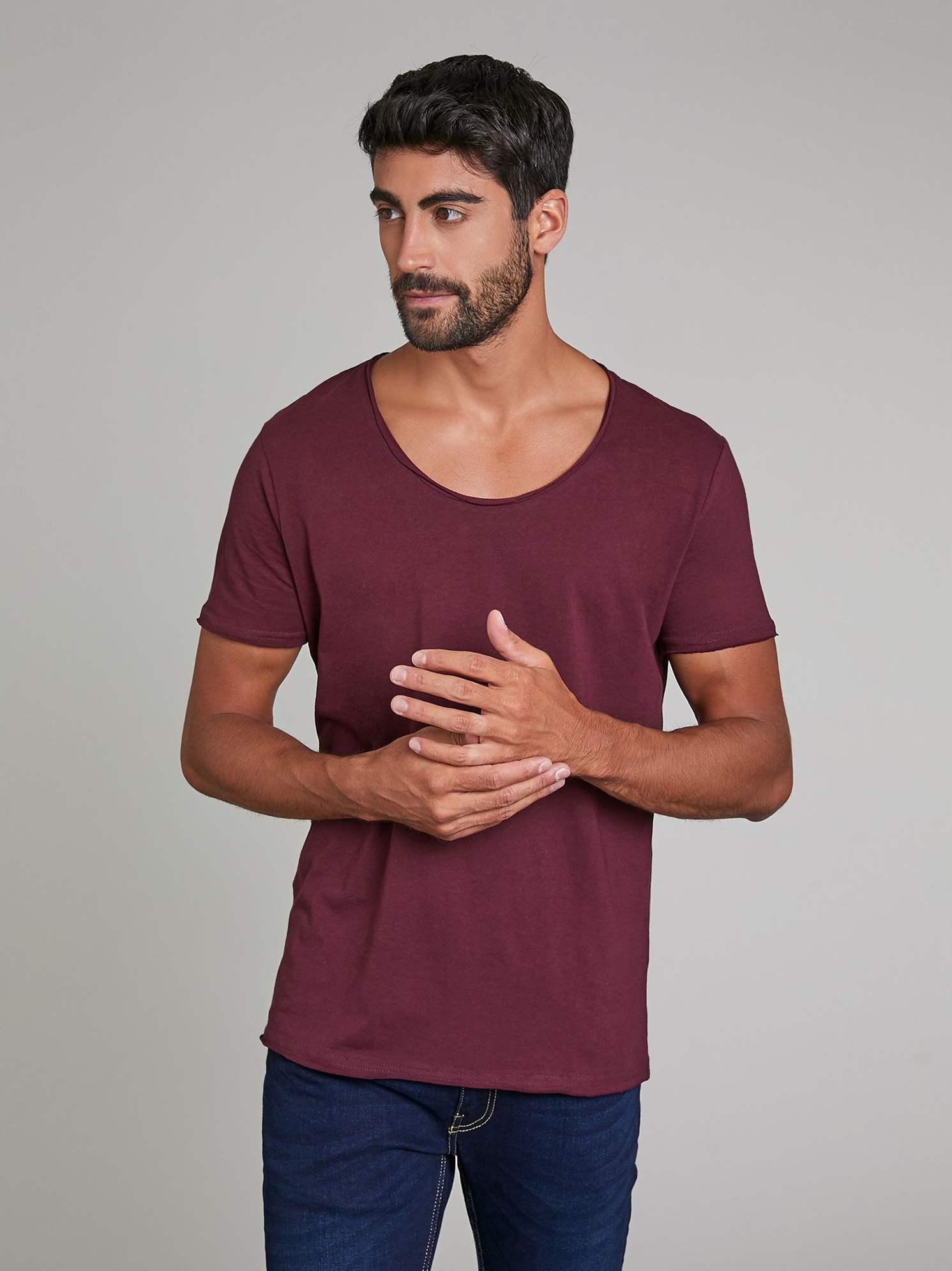 

Футболка Piazza Italia 33161-1246 L Plum